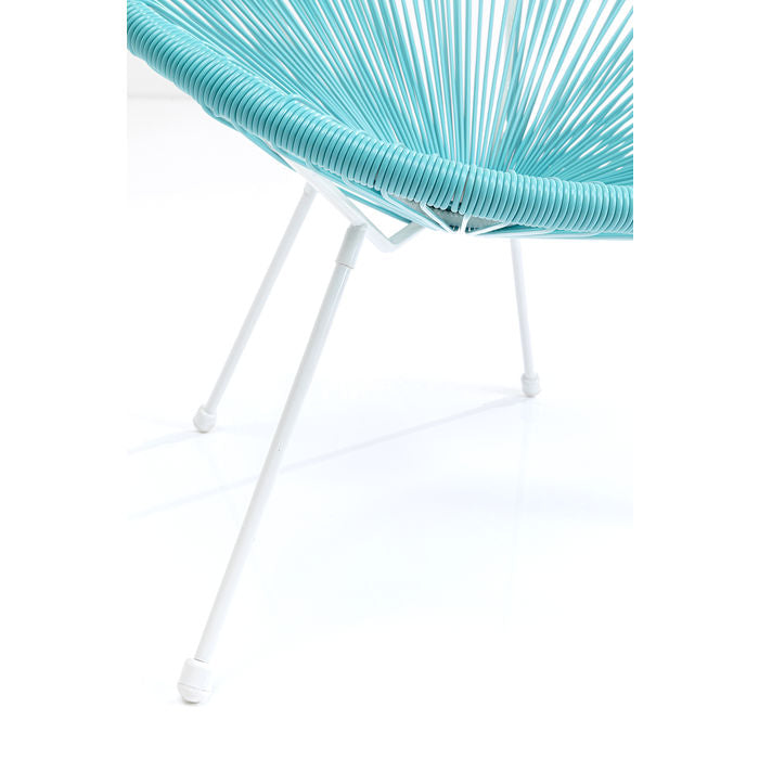 Turquoise Blue Accent Chair