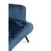 Bluegreen Velvet Armchair