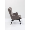 Grey Velvet Armchair