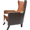 Brown Leather Armchair