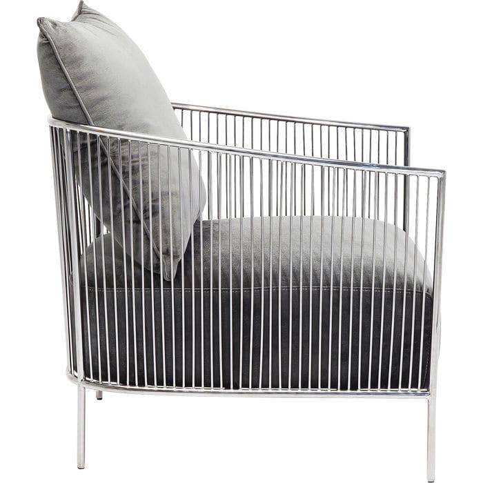 Armchair Sorento Grey - JULIA VENCE STORE