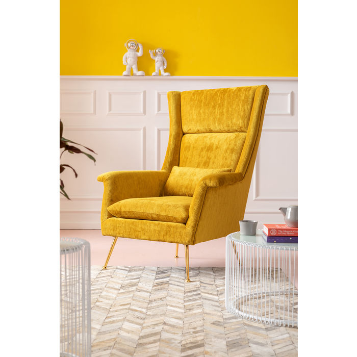 Vegas Yellow Armchair