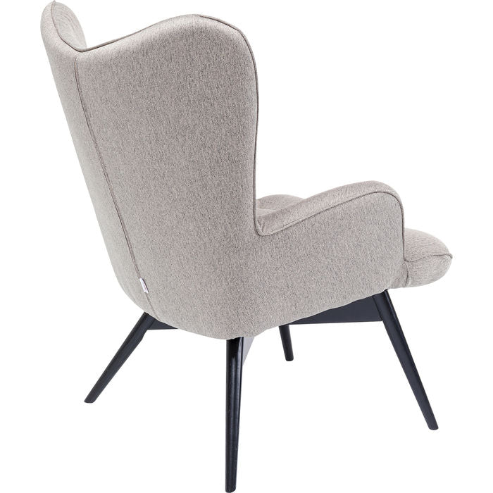 Taupe Upholstered Armchair