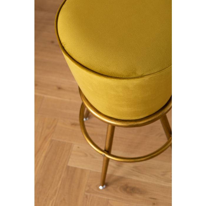 Bar Stool Lady Rock Yellow - JULIA VENCE STORE