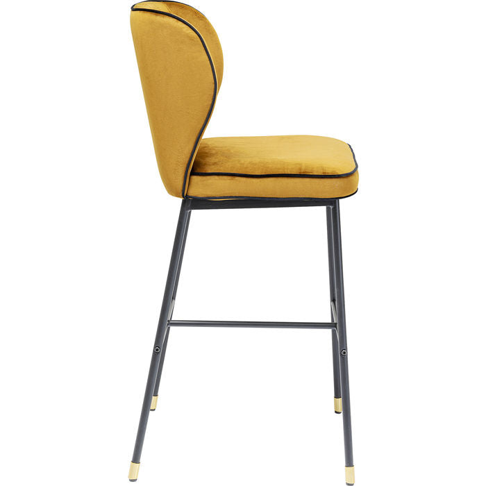 Golden Yellow Bar Stool 