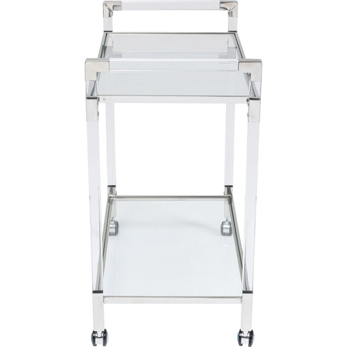 Bar Trolley Josy Silver