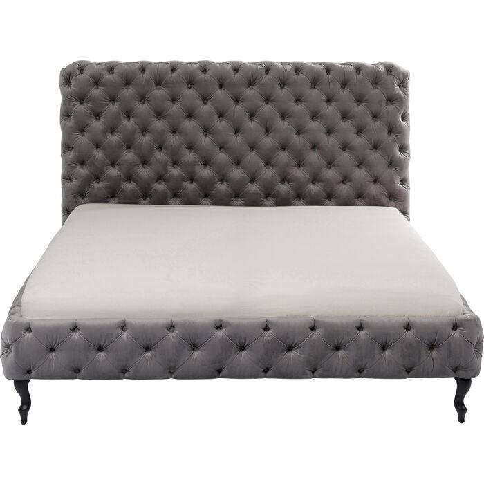 Velvet Upholstered Bed