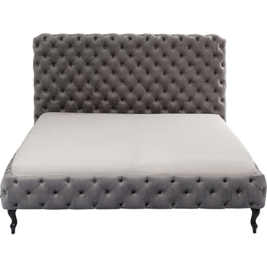 Velvet Upholstered Bed