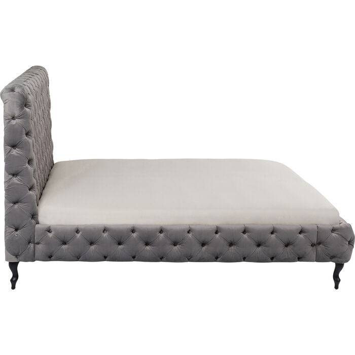 Velvet Upholstered Bed