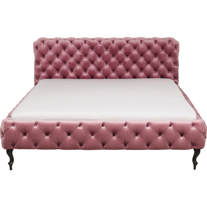 Bed Desire Velvet Mauve 160x200cm