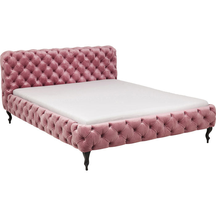 Bed Desire Velvet Mauve 160x200cm