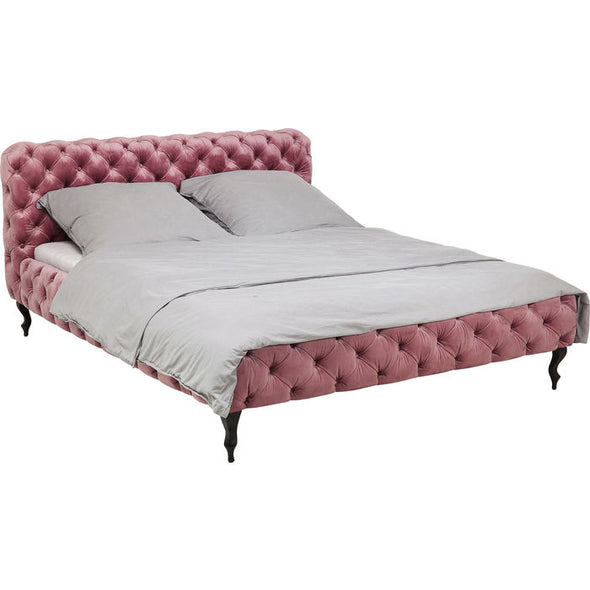 Bed Desire Velvet Mauve 180x200cm