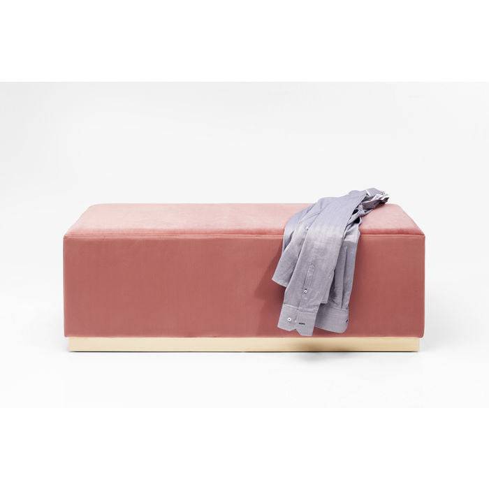 Bench Cherry Storage Mauve 120cm - JULIA VENCE STORE