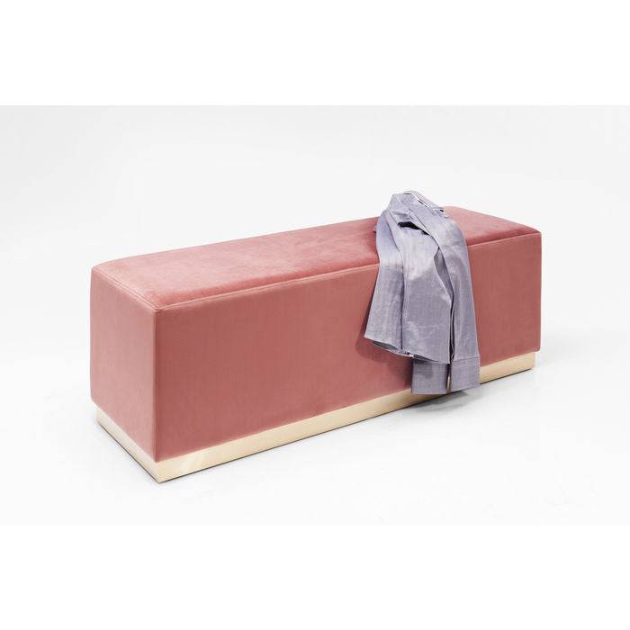 Bench Cherry Storage Mauve 120cm - JULIA VENCE STORE