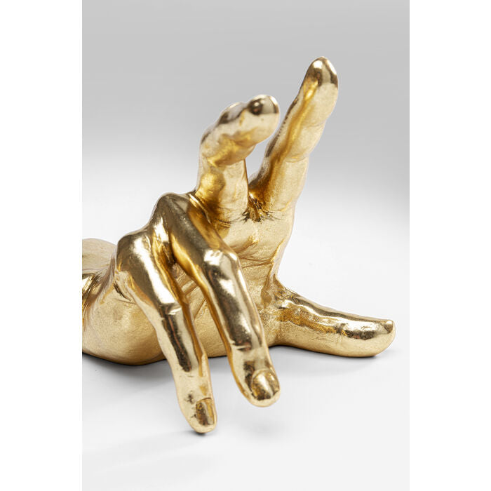 Golden Hands Bookends