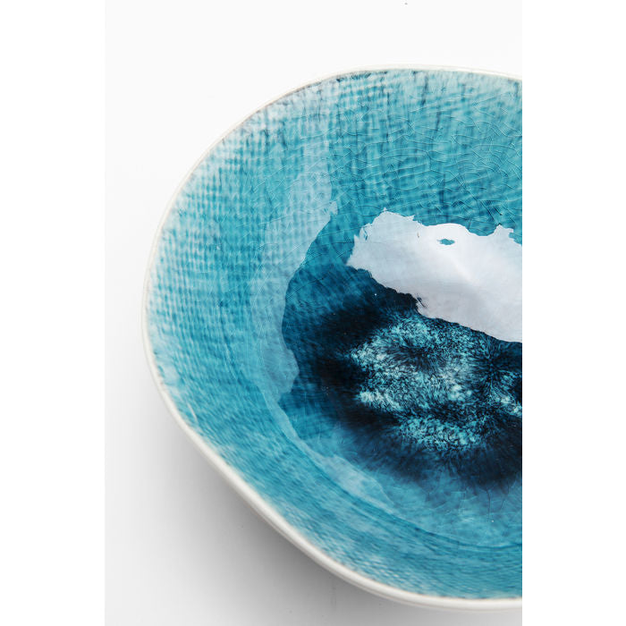 Blue Turquoise Deep Plate