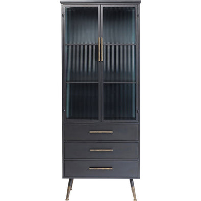 Steel and Glass Cabinet 