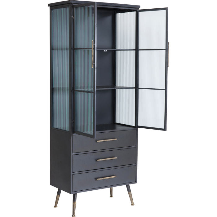 Steel and Glass Cabinet 