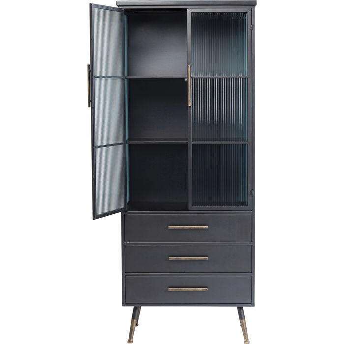 Steel and Glass Cabinet 