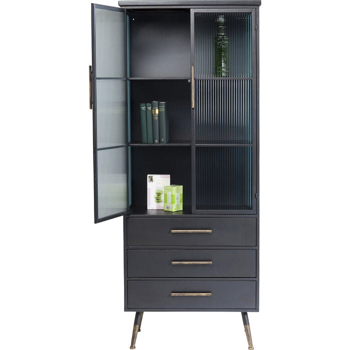 Steel and Glass Cabinet 