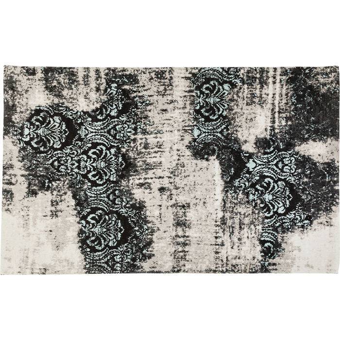 Carpet Kelim Ornament Turquoise 300x200cm - JULIA VENCE STORE