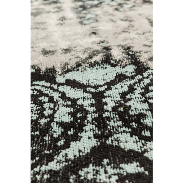 Carpet Kelim Ornament Turquoise 300x200cm