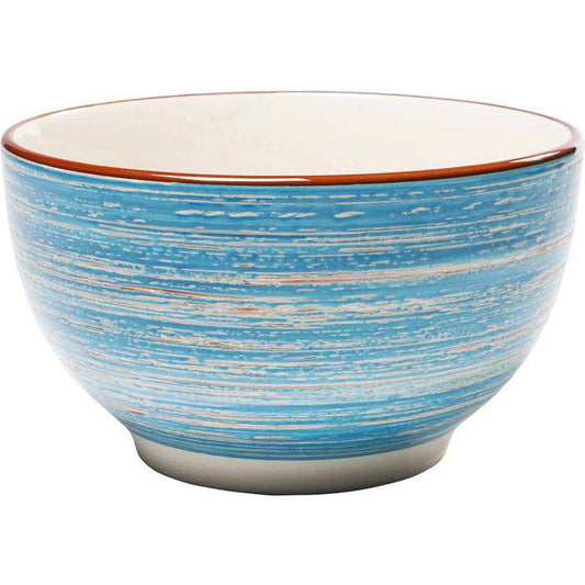 Cereal Bowl Swirl Blue Ø14cm - JULIA VENCE STORE