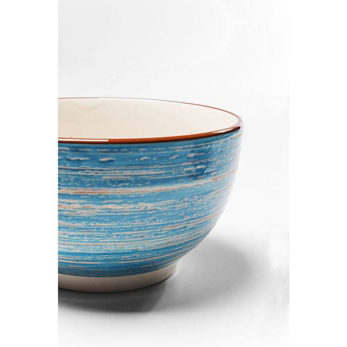 Cereal Bowl Swirl Blue Ø14cm - JULIA VENCE STORE