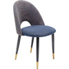 Elegant Blue Hudson Chair