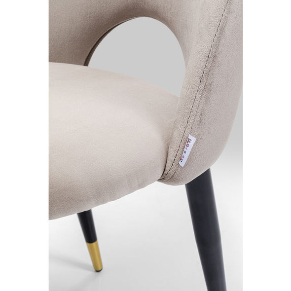 Chair Iris Velvet Beige