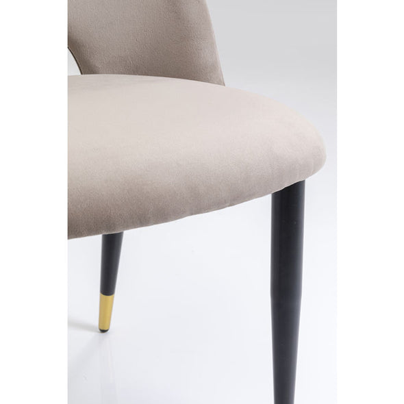 Chair Iris Velvet Taupe (2/Set)