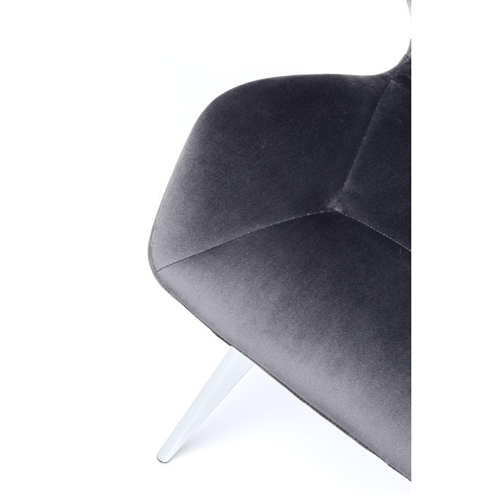 Chair Viva Grey Chrome