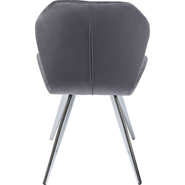 Chair Viva Grey Chrome