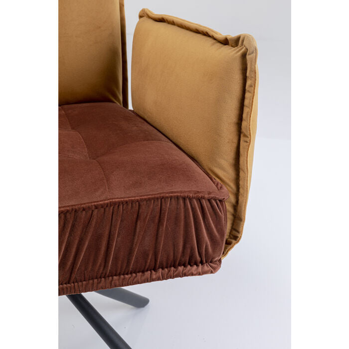 Velvet Upholstered Chair