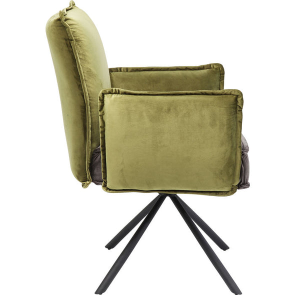 Chair with Armrest Chelsea Green