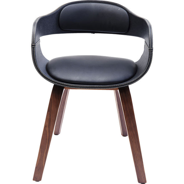 Chair with Armrest Costa Walnut