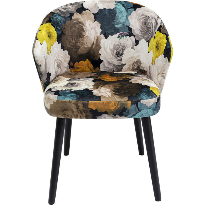 Chair with Armrest Peony Yellow