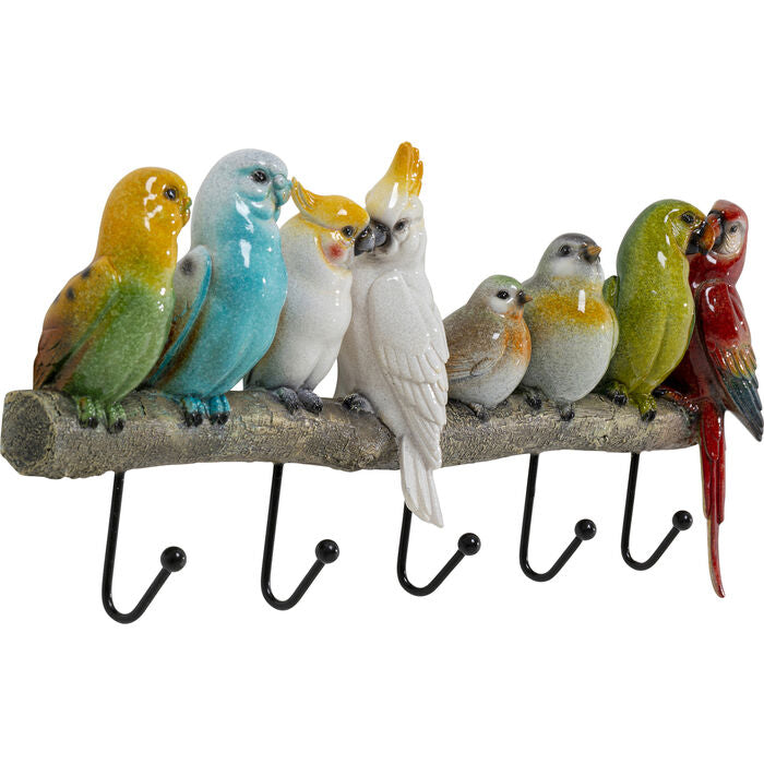 Exotic Birds Coat Rack