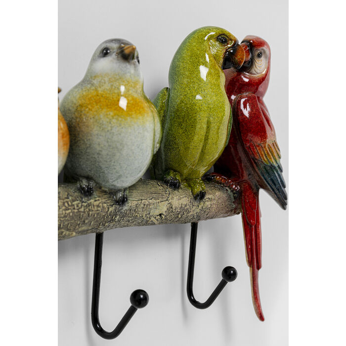 Exotic Birds Coat Rack