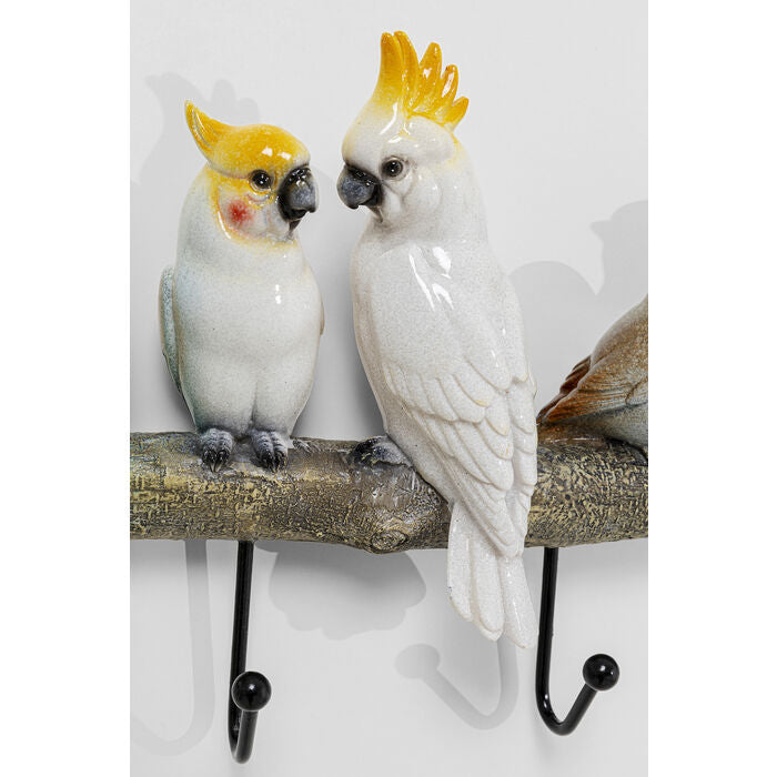 Exotic Birds Coat Rack