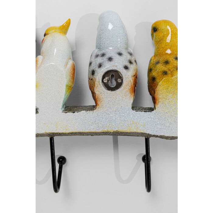 Exotic Birds Coat Rack