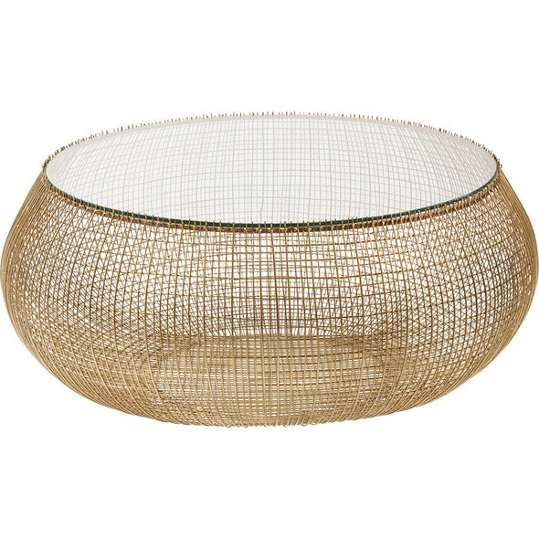 Coffee Table Cesta Gold