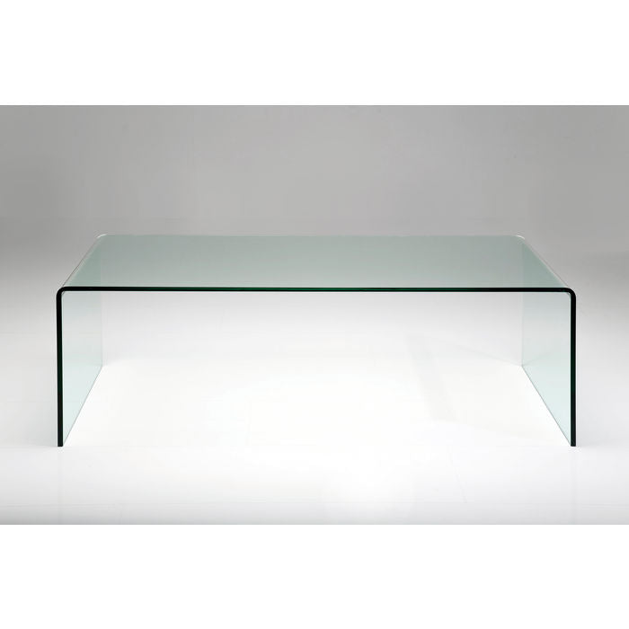 Clear Glass Coffee Table