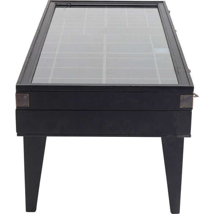 Coffee Table Collector Black 122x55cm