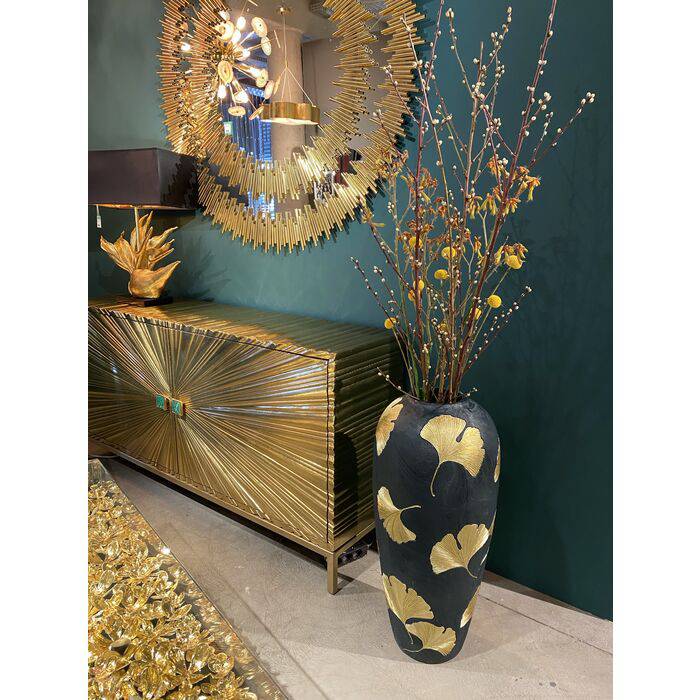 Gold Floral Coffee Table