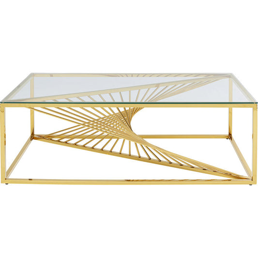 Coffee Table Laser Gold