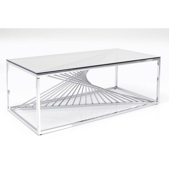 Laser Silver Coffee Table