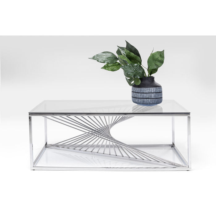 Laser Silver Coffee Table