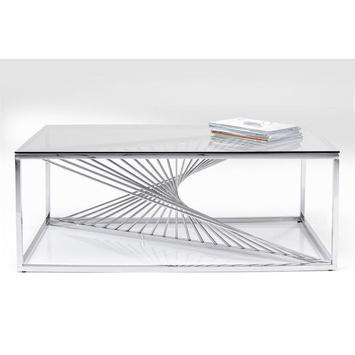 Laser Silver Coffee Table