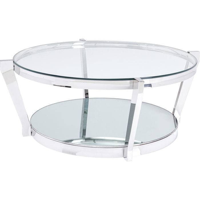 Silver Glass Coffee Table